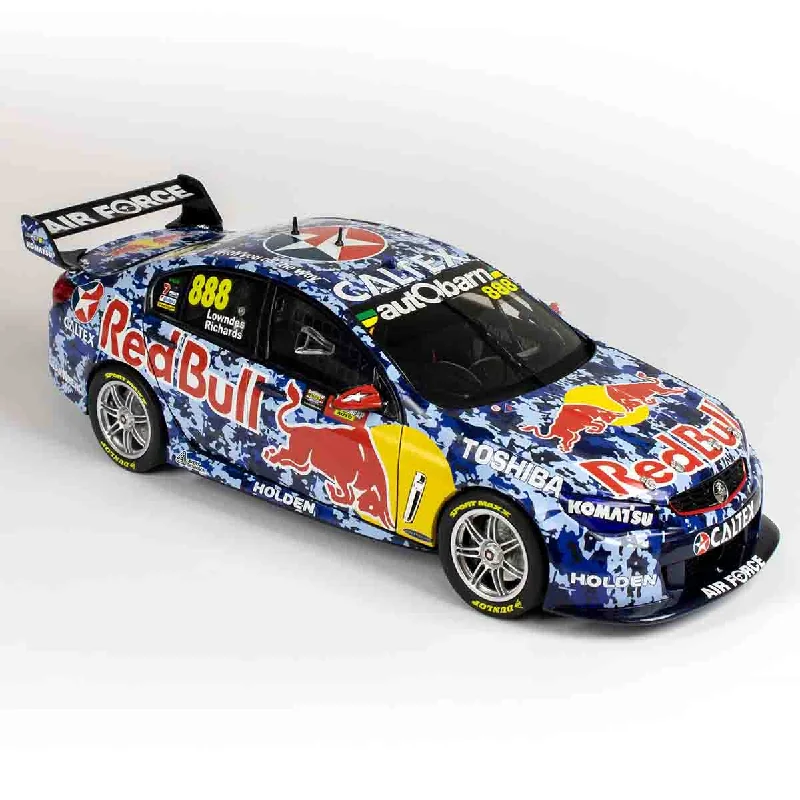 Fun toy carsHOLDEN VF COMMODORE - RED BULL RACING #888 - LOWNDES/RICHARDS - 2014 BATHURST 1000 AIR FORCE LIVERY - 1:43 Scale Diecast Model Car Fun toy carsHOLDEN VF COMMODORE - RED BULL RACING #888 - LOWNDES/RICHARDS - 2014 BATHURST 1000 AIR FORCE LIVERY - 1:43 Scale Diecast Model Car