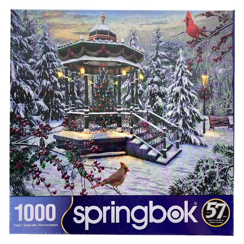 Logical puzzles Holiday Gazebo 1000 Piece Puzzle