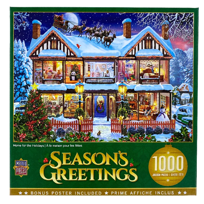 Casual games Home For The Holidays 1000 Piece Puzzle