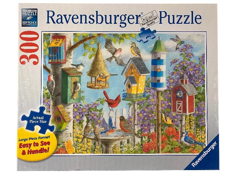 Thought-provoking puzzles Home Tweet Home large format 300 piece puzzle