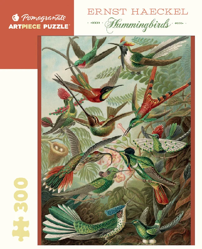 Entertaining games Hummingbirds - Ernst Haeckel 300 Piece Puzzle