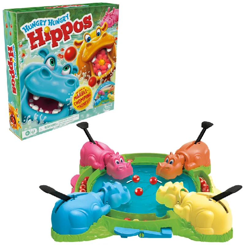 Educational games Hungry Hungry Hippos Board Game