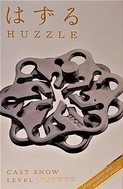Educational games Huzzle Cast Brain Teaser L2 - Snow