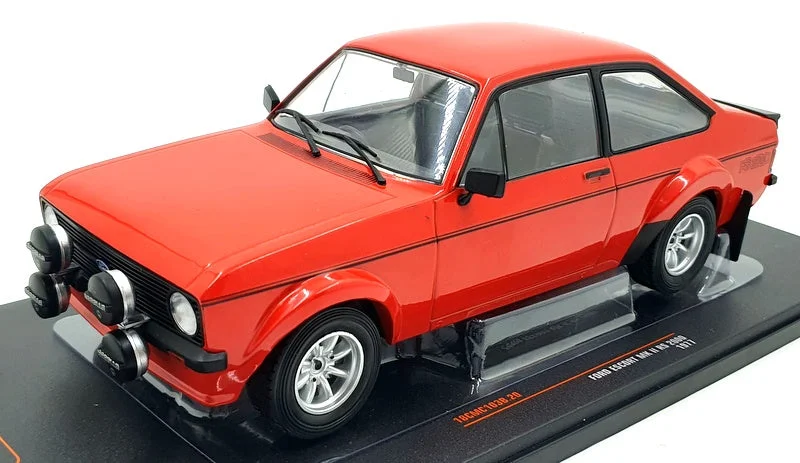 Enthusiastic toysIxo 1/18 Scale 18CMC103B - Ford Escort MKII RS 2000 1977 - Red