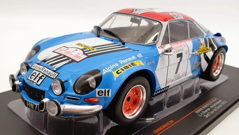 Enthusiastic toysIXO Models 1/18 Scale 18RMC062D - Alpine Renault A110 #7 3rd Therier/Calliewaert Enthusiastic toysIXO Models 1/18 Scale 18RMC062D - Alpine Renault A110 #7 3rd Therier/Calliewaert