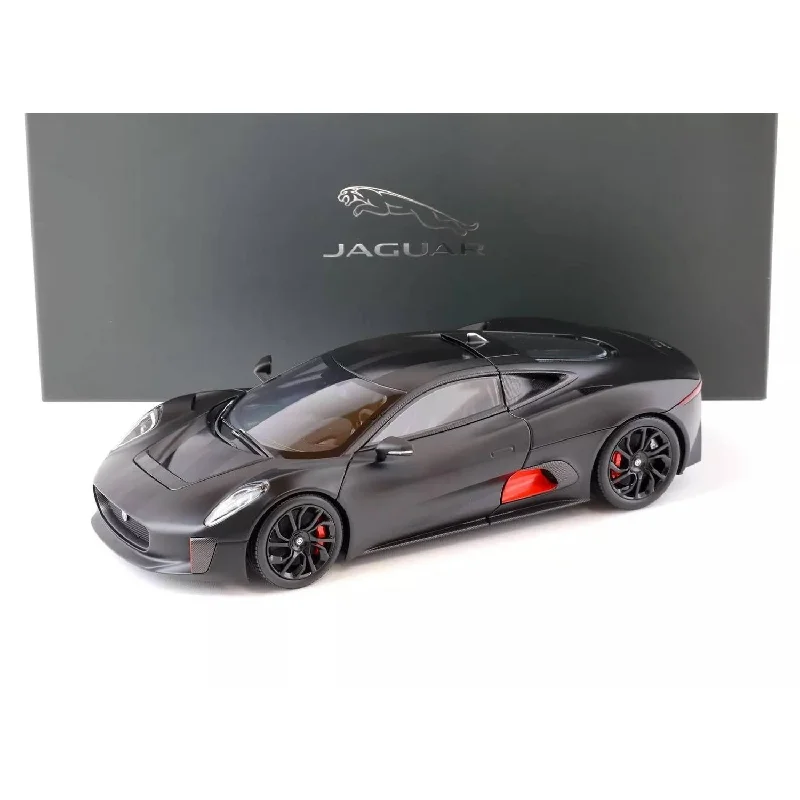 Fun toy carsJAGUAR C-X75-SATIN BLACK WITH BLACK STRIPES - 1:18 Scale Diecast Model Car Fun toy carsJAGUAR C-X75-SATIN BLACK WITH BLACK STRIPES - 1:18 Scale Diecast Model Car