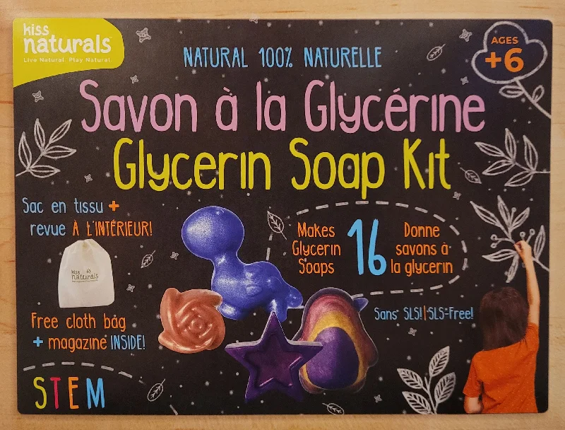 Exciting gamesKiss Naturals Glycern Soap Kit