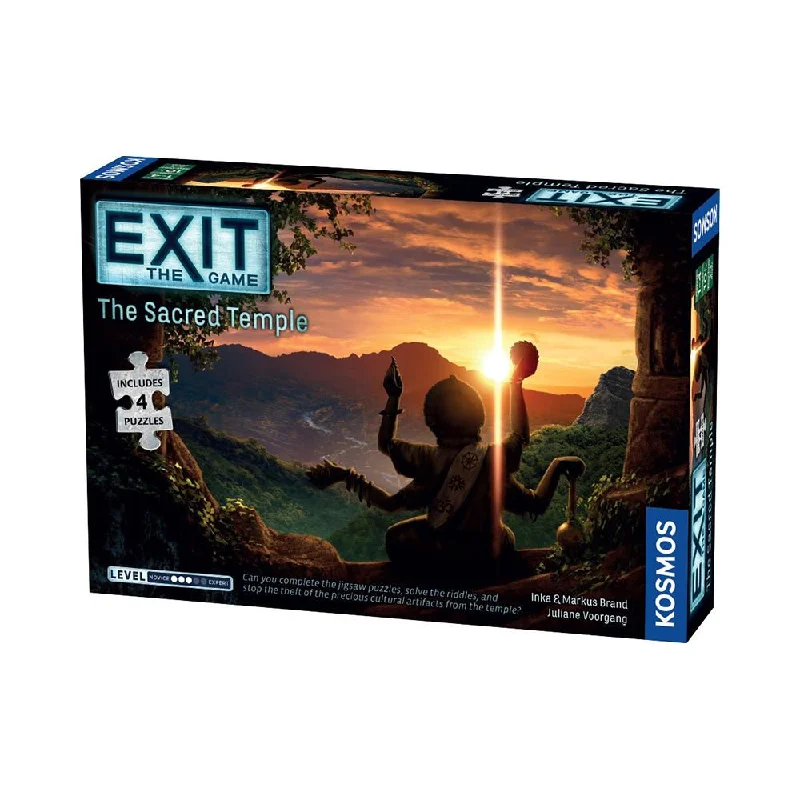 Multi-level puzzles Kosmos EXIT Game The Sacred Temple