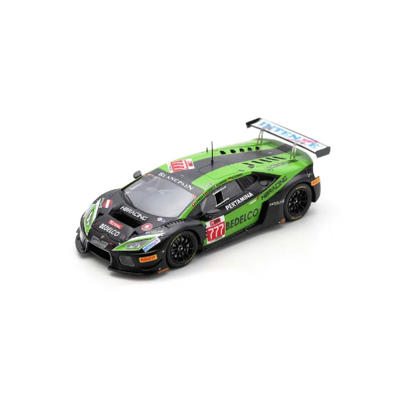 Durable toysLamborghini Huracan GT3 No.777 Team HB Racing 24H Spa 2017 Limited 300 - 1:43 Scale Resin Model Car Durable toysLamborghini Huracan GT3 No.777 Team HB Racing 24H Spa 2017 Limited 300 - 1:43 Scale Resin Model Car