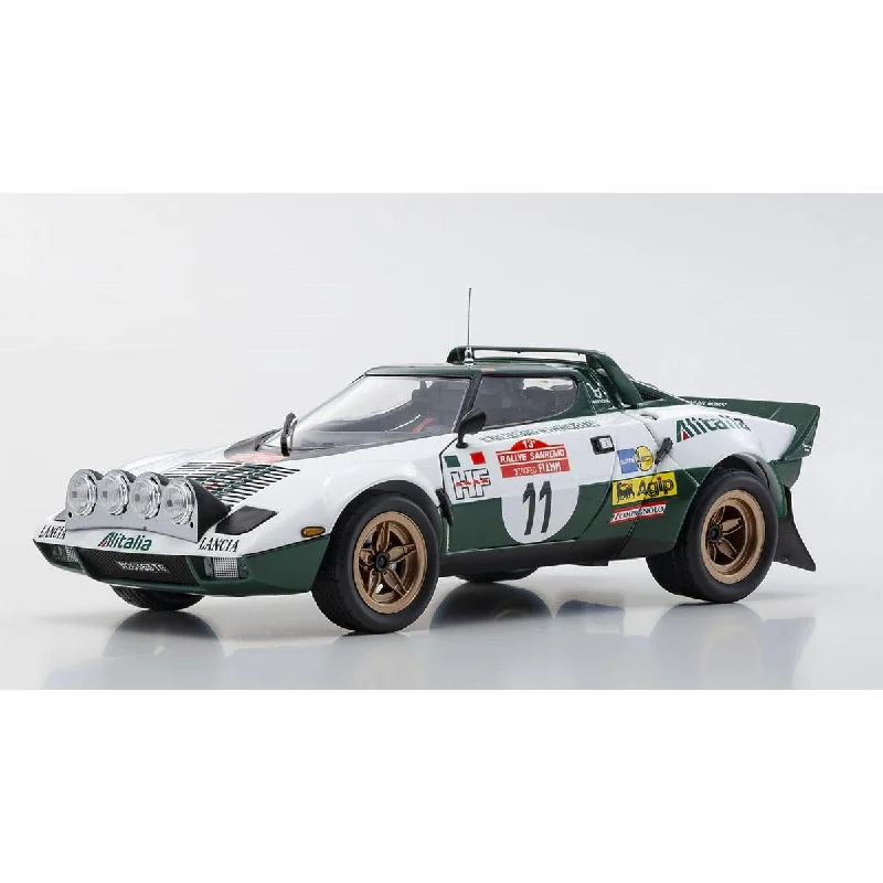 Durable toysLancia Stratos HF 1975 Sanremo Nr. 11 W. Bjorn / T. Hans - 1:18 Scale Diecast Model Car Durable toysLancia Stratos HF 1975 Sanremo Nr. 11 W. Bjorn / T. Hans - 1:18 Scale Diecast Model Car