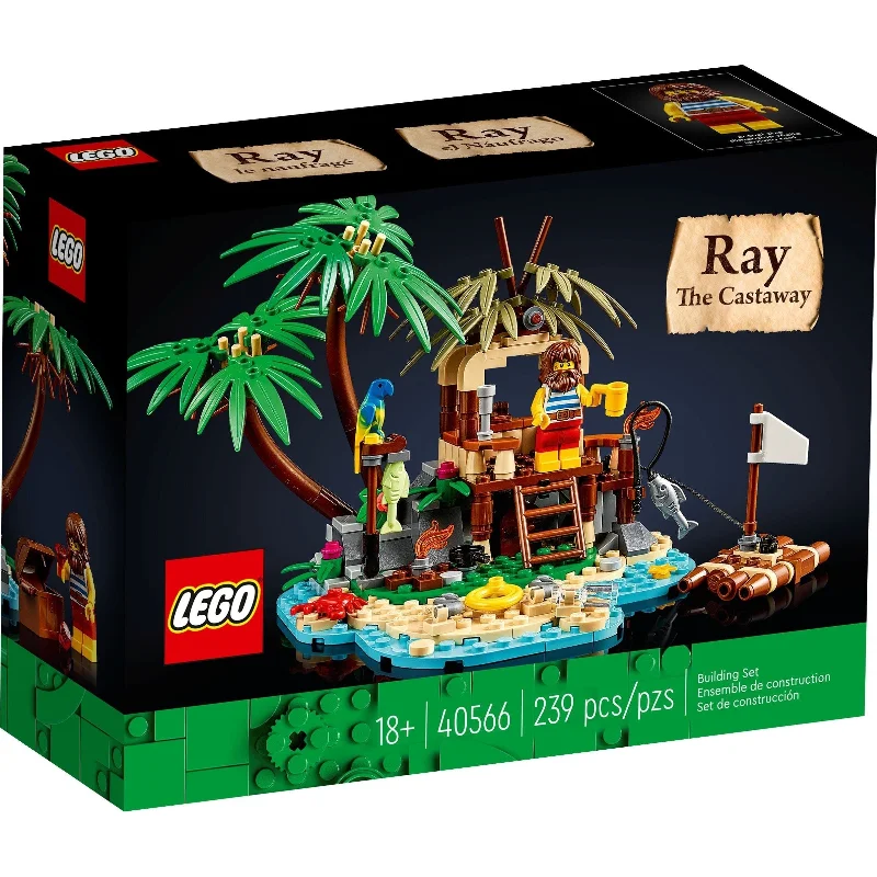 Consistently high-quality LEGO productsLEGO 40566 Ray The Castaway