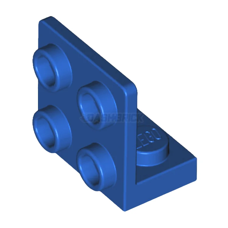 Stress-relieving LEGO buildingLEGO Bracket 1 x 2 - 2 x 2 Inverted, Blue [99207]