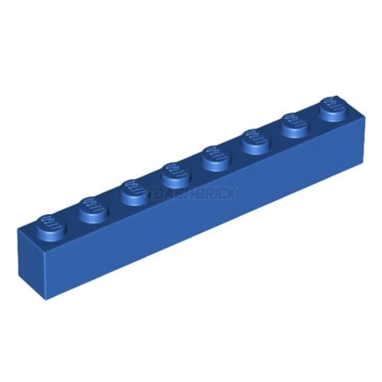 Promoting fine art skills LEGO modelsLEGO Brick, 1 x 8, Blue [3008]