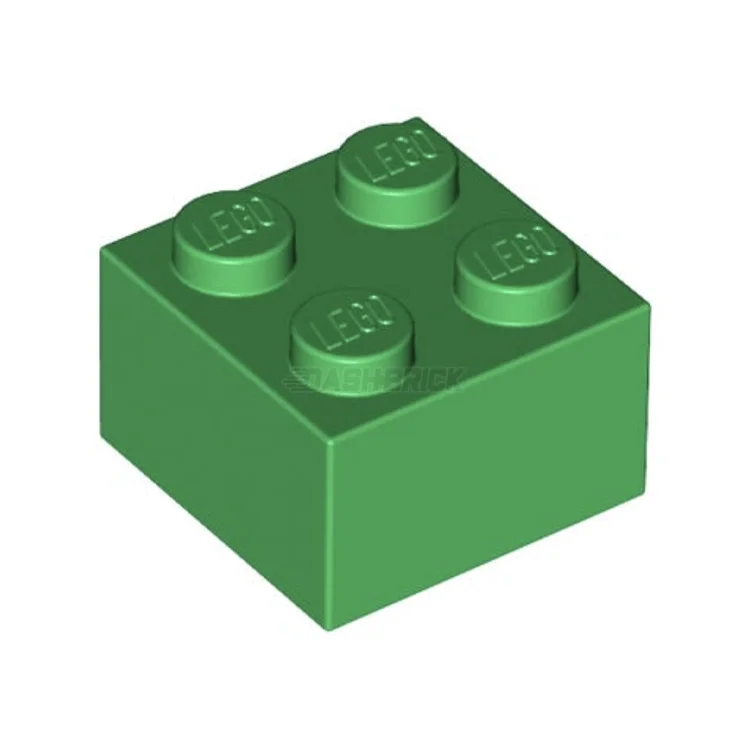 Encouraging imaginative storytelling LEGOLEGO Brick 2 x 2, Green [3003]
