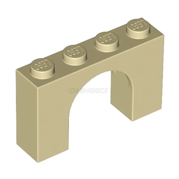 Fostering patience and perseverance LEGOLEGO Brick, Arch 1 x 4 x 2, Tan [6182] 618205