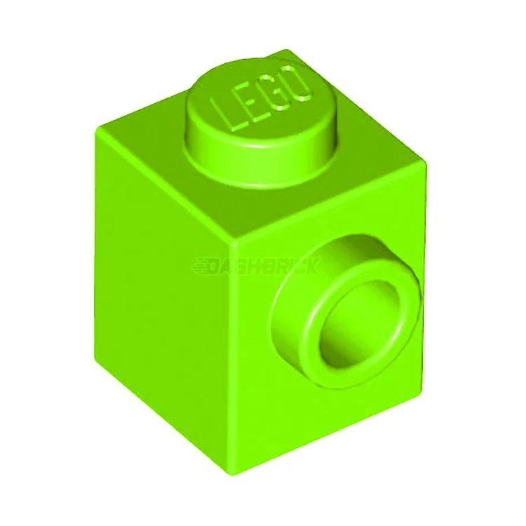Offering a sense of nostalgia LEGOLEGO Brick, Modified 1 x 1, Stud on 1 Side, Lime Green [87087] 6073026