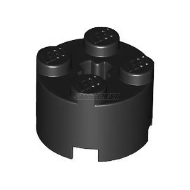 Stress-relieving LEGO buildingLEGO Brick, Round 2 x 2 with Axle Hole, Black [3941] 614326