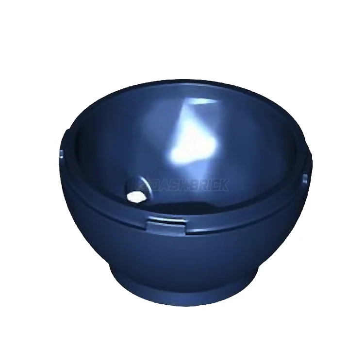 Iconic and recognizable LEGO charactersLEGO Container, Faceted, 4 x 4 x 1 2/3, Dragon Egg Bottom, Dark Blue [24130] 6469290