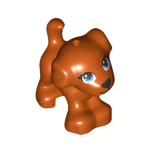 Promoting language development LEGOLEGO Minifigure Animal - Dog, Puppy, Dark Orange [93088pb09]
