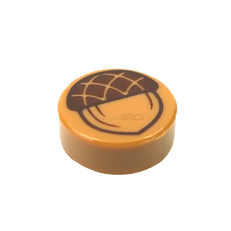 Universally loved LEGO toysLEGO Minifigure Accessory - Acorn/Nut, Tile [98138pb070]