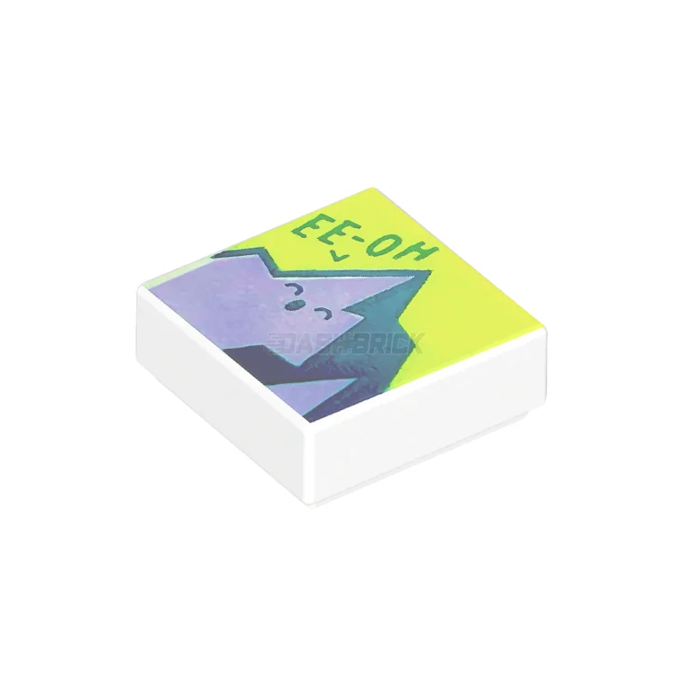 Offering a sense of pride LEGOLEGO Minifigure Accessory - "EE-OH" Sign, Mountain (1 x 1 Tile) [3070b]