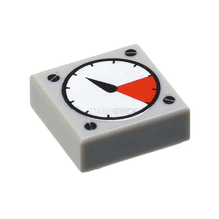 Encouraging teamwork LEGO gamesLEGO Minifigure Accessory - Gauge/Dial, Red and White Dial, Needle [3070p07] 4255629
