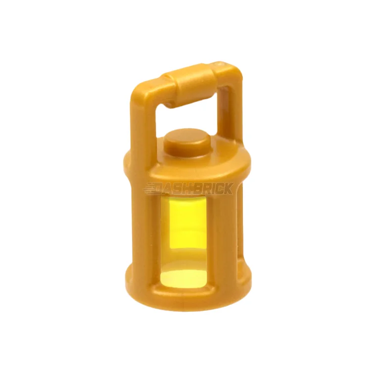 Offering a wide range of themes LEGOLEGO Minifigure Accessory - Lantern, Pearl Gold [37776/3062b]