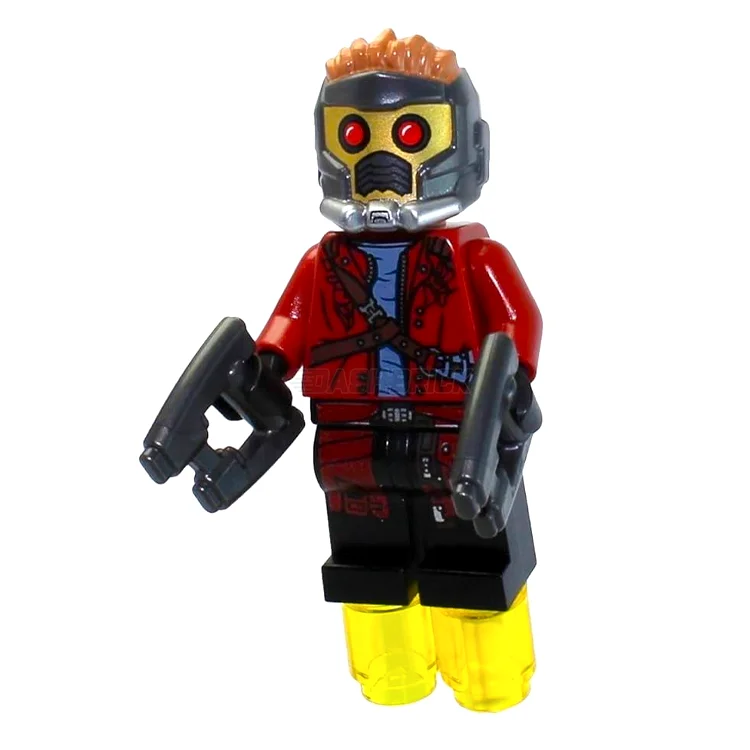 Collectible and valuable LEGO itemsLEGO Minifigure - Star-Lord - Mask, Open Jacket (2014 Original) [MARVEL]