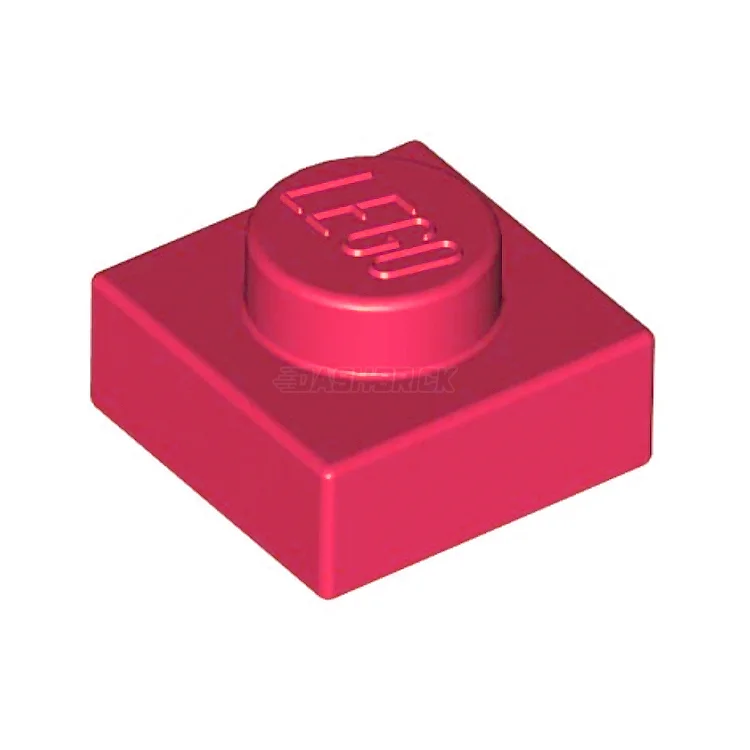 Offering a sense of accomplishment LEGOLEGO Plate, 1 x 1, Coral [3024] 6258091