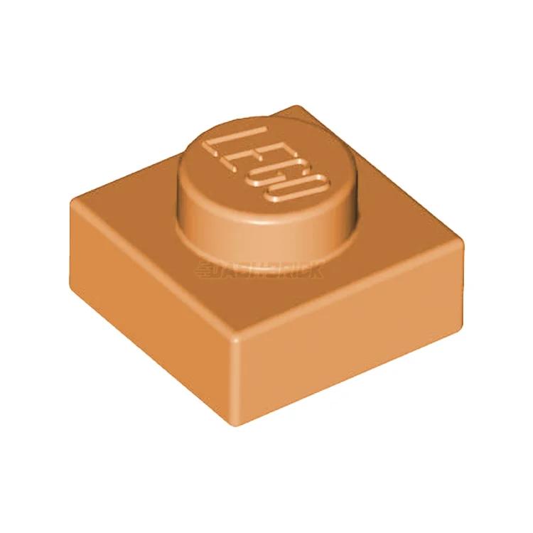 Reflecting diverse hobbies LEGO setsLEGO Plate, 1 x 1, Medium Nougat [3024]