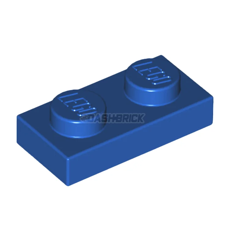 Promoting social skills LEGO playLEGO Plate, 1 x 2, Blue [3023] 302323