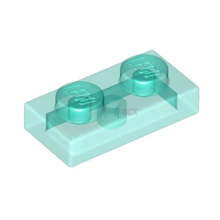 Reflecting diverse hobbies LEGO setsLEGO Plate, 1 x 2, Trans-Light Blue [3023] 6240222