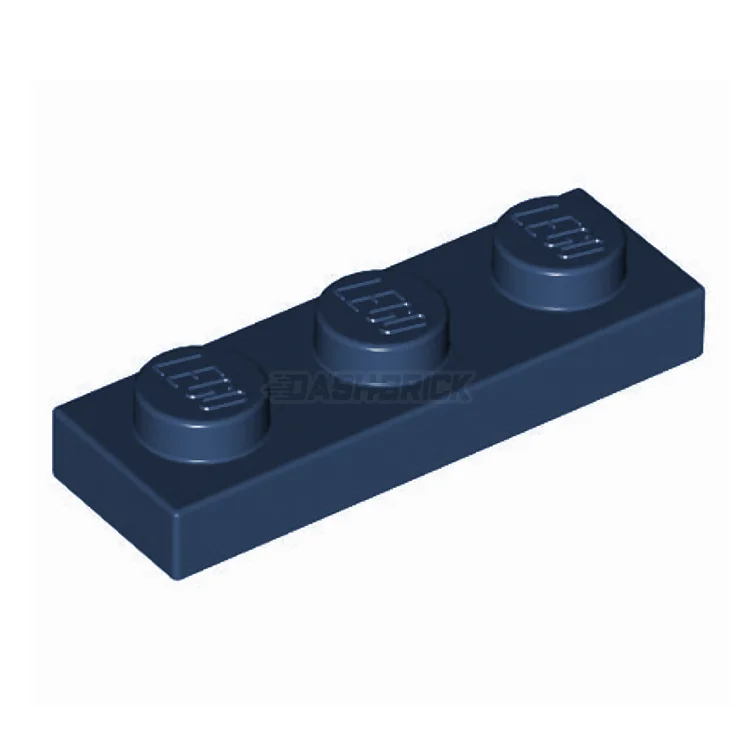 Offering hours of entertainment LEGOLEGO Plate, 1 x 3, Dark Blue [3623] 4177735