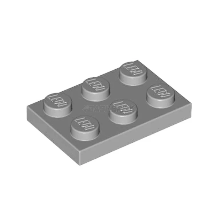 Promoting fine art skills LEGO modelsLEGO Plate, 2 x 3, Light Grey [3021] 4211189