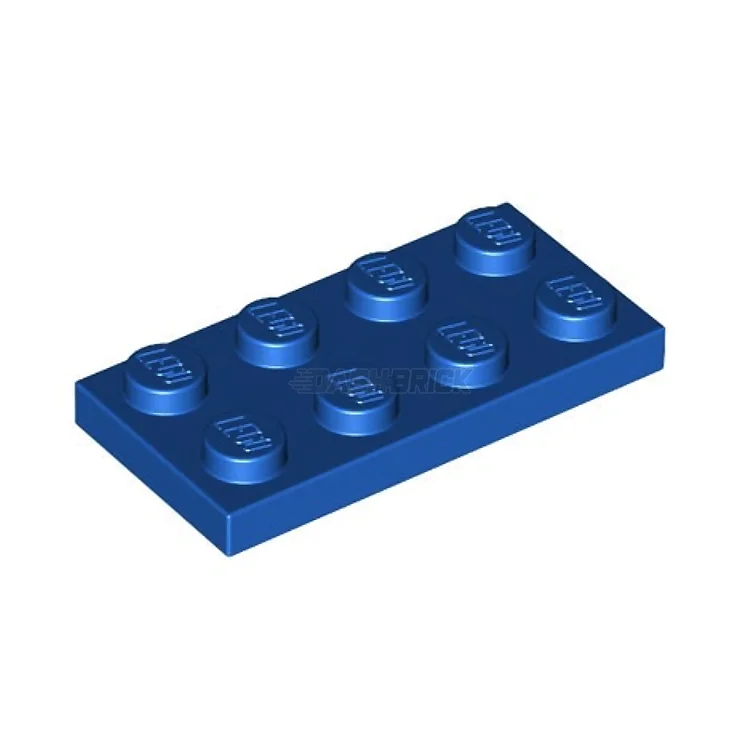 Inspiring future engineers LEGOLEGO Plate 2 x 4, Blue [3020] 302023
