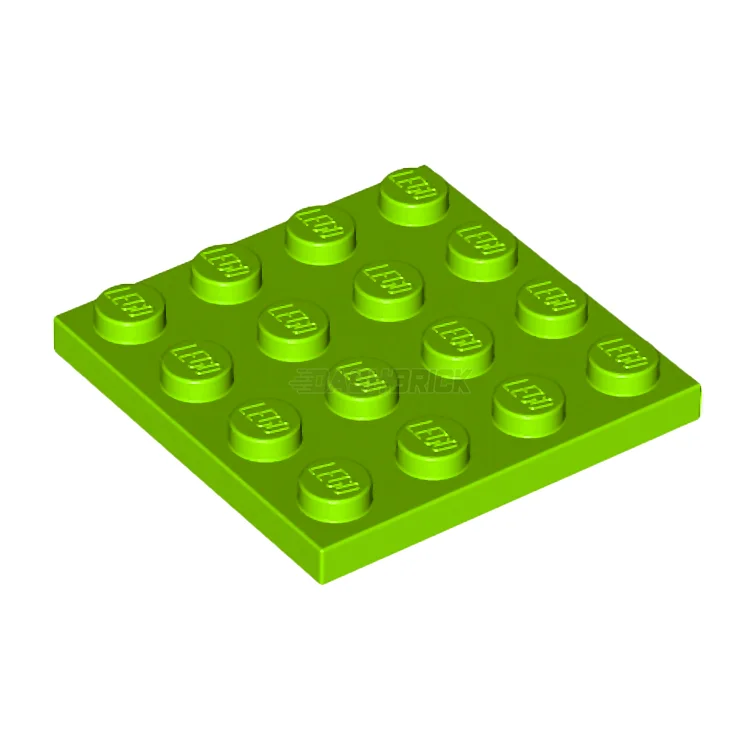 Offering a sense of pride LEGOLEGO Plate 4 x 4, Lime Green [3031] 4504850