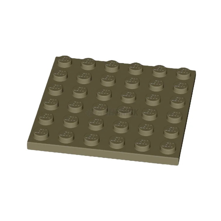 Inspiring problem-solving LEGO challengesLEGO Plate 6 x 6, Dark Tan [3958] 4530712