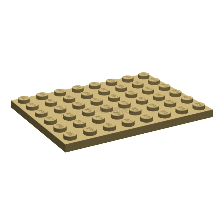 Imagination-sparking LEGO setsLEGO Plate 6 x 8, Tan [3036] 6070501