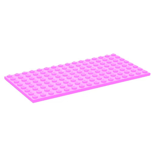 Gender-neutral LEGO toysLEGO Plate 8 x 16, Bright Pink [92438] 6453953