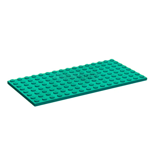 Promoting critical thinking LEGO challengesLEGO Plate 8 x 16, Dark Turquoise [92438]