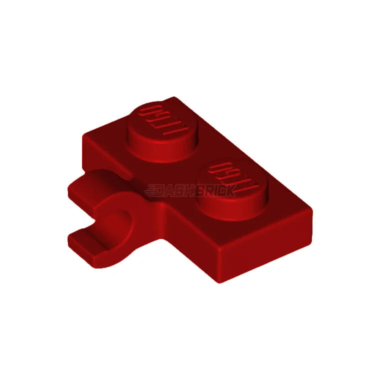 Collectible and valuable LEGO itemsLEGO Plate, Modified 1 x 2, Clip on Side (Horizontal Grip), Red [11476] 6313120