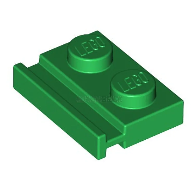 Iconic and recognizable LEGO charactersLEGO Plate, Modified 1 x 2 with Door Rail, Green [32028] 4272665