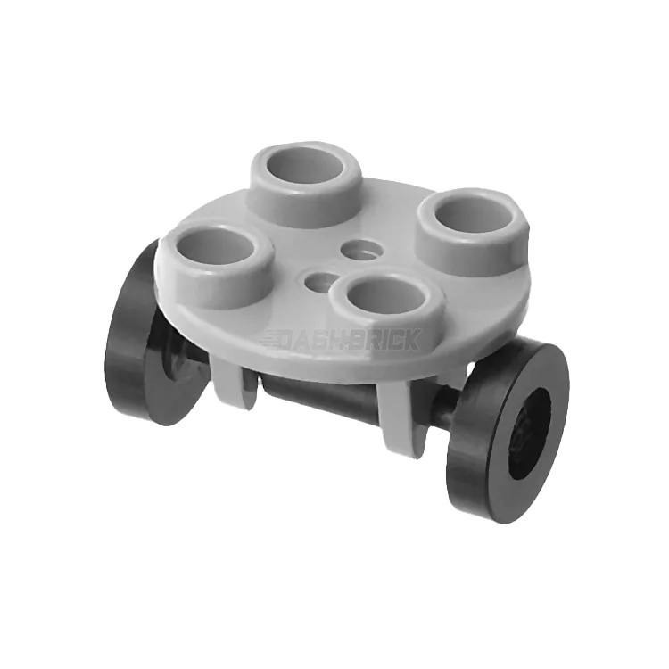 Promoting emotional regulation LEGOLEGO Plate, Round 2 x 2, Wheel Holder, Black Wheel (Skateboard/Trolley) [6014bc05]