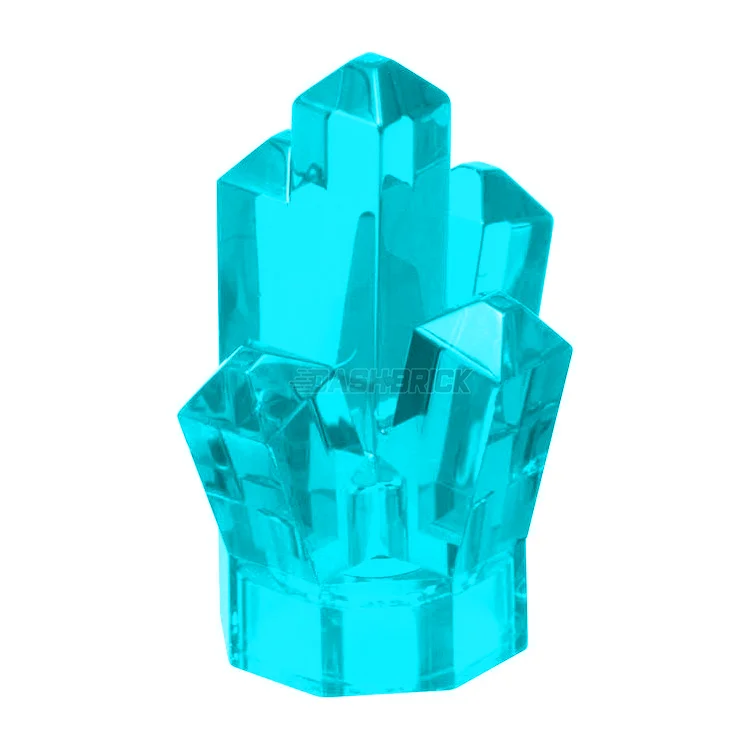 Engagement-boosting LEGO activitiesLEGO Rock 1 x 1 Crystal 5 Point, Trans-Light Blue [52] 6296003