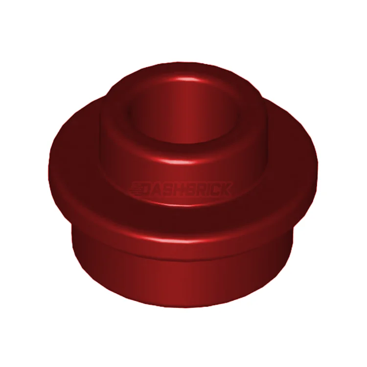 Endlessly customizable LEGO setsLEGO Round Plate, 1 x 1, Open Stud, Dark Red [85861] 6168645