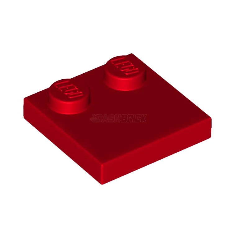 Stimulating and engaging LEGO playLEGO Tile, Modified 2 x 2 with Studs on Edge, Red [33909]