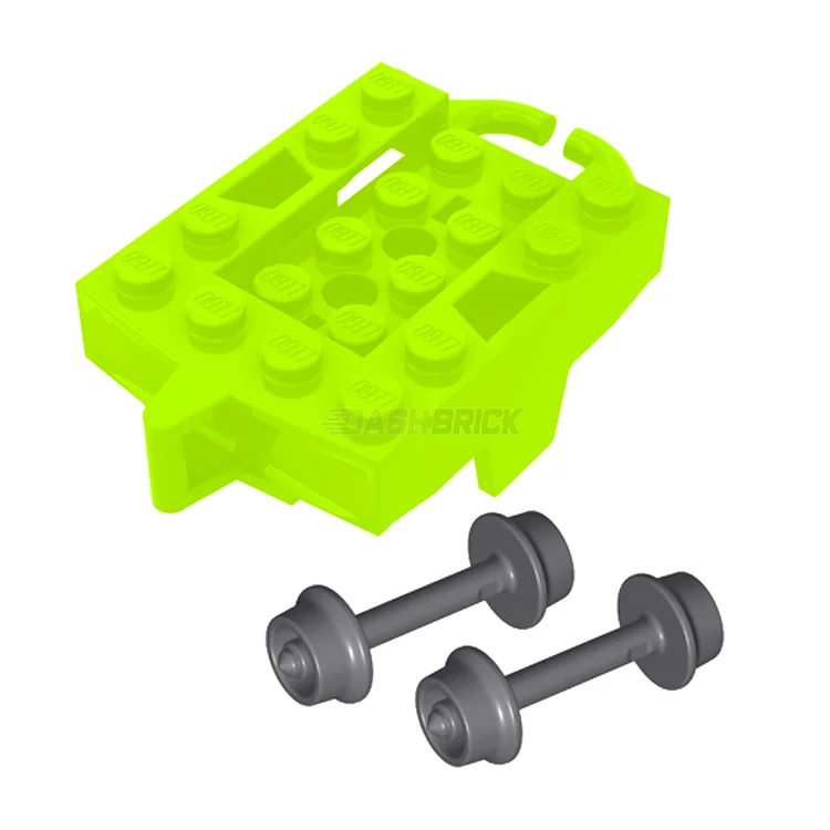 Promoting emotional intelligence LEGOLEGO Vehicle, Base 4 x 5 Roller Coaster/Train Car + 2 x Wheels, Lime Green [26021] 6203523 (Copy)