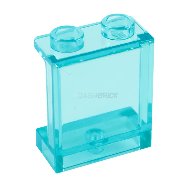 Highly adaptable LEGO creationsLEGO Wall/Panel 1 x 2 x 2 - Transparent Light Blue (Window) [87552]