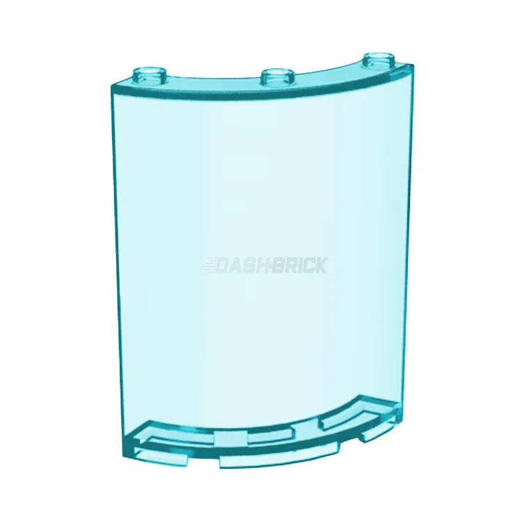 Engagement-boosting LEGO activitiesLEGO Wall/Panel Cylinder Quarter 4 x 4 x 6 - Trans-Light Blue (Large Window) [30562]