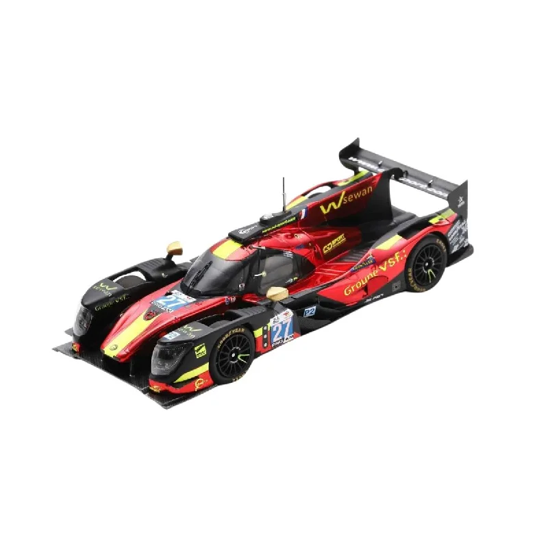 Enthusiastic toysLigier JS P217 - Gibson No.27 CD Sport - 24H Le Mans 2022 - C. Cresp - M. Jensen - S. Palette - 1:43 Scale Resin Model Car